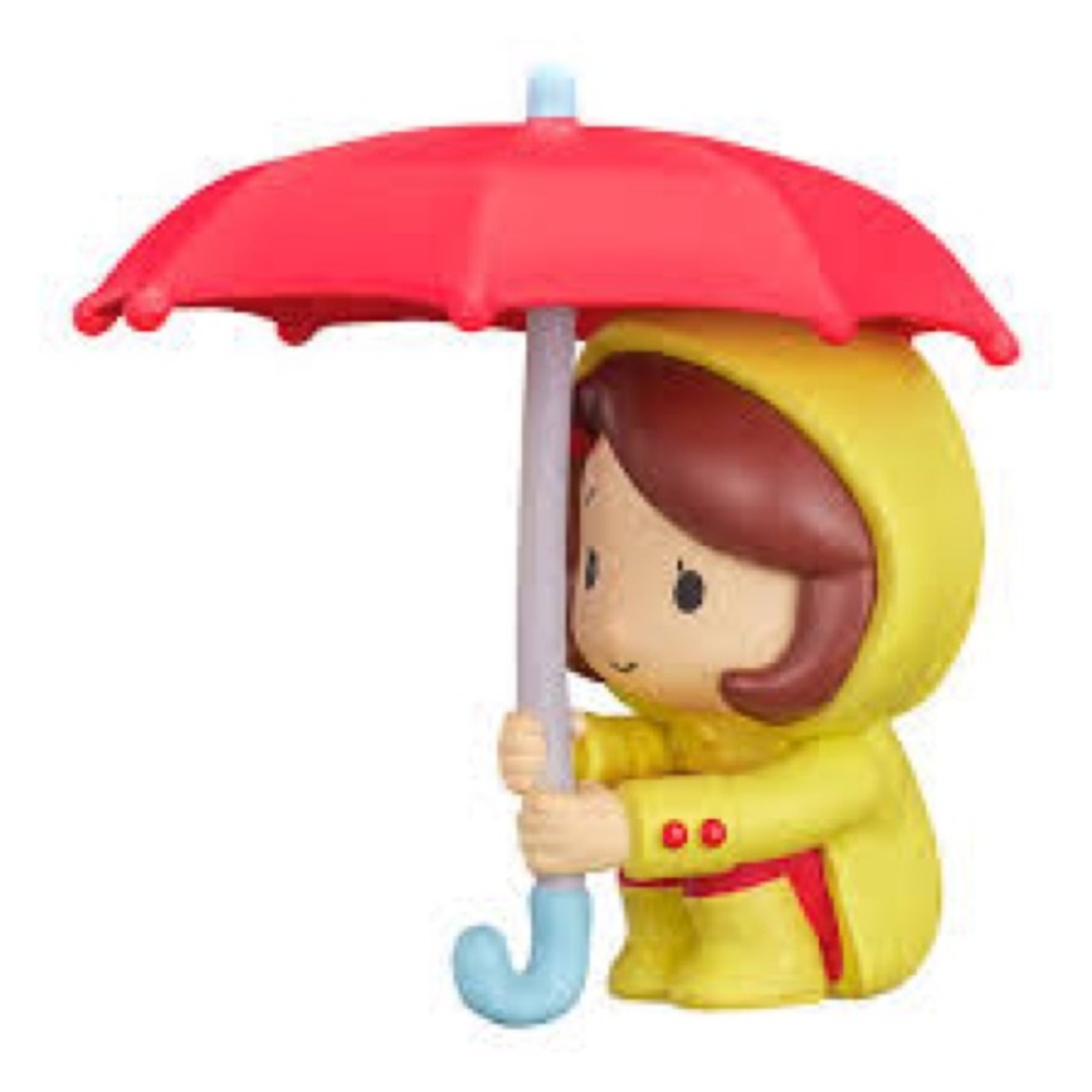 Gentle Feelings Rainy Day Edition Girl Holding an Umbrella